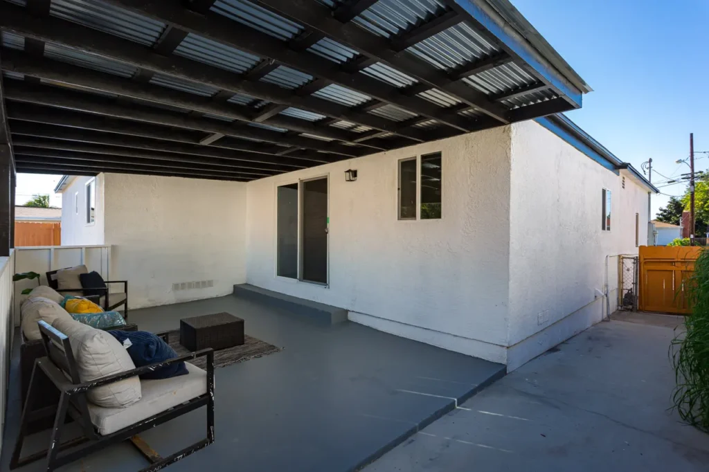 Covered Patio And Backyard Lemon Grove Home Remodel