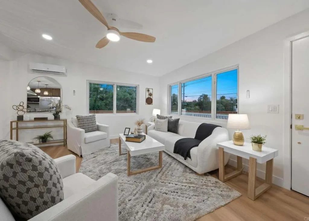 Living Room Encinitas Home Remodel