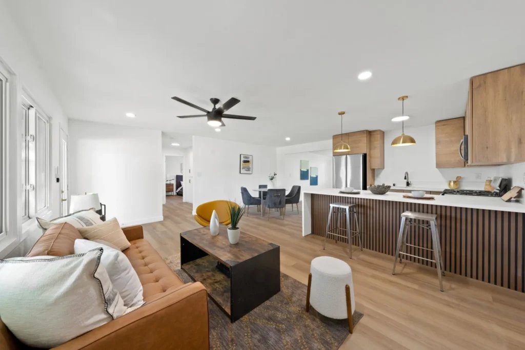 Living Room Spring Valley Full Home Remodel