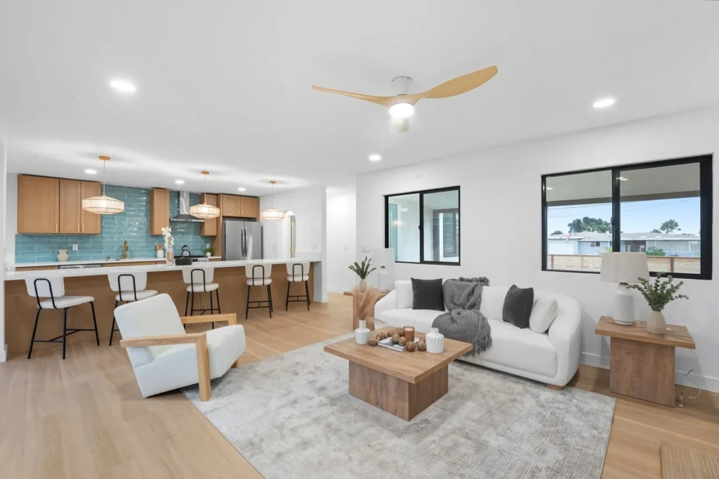 Open Concept Living San Diego Home Remodel