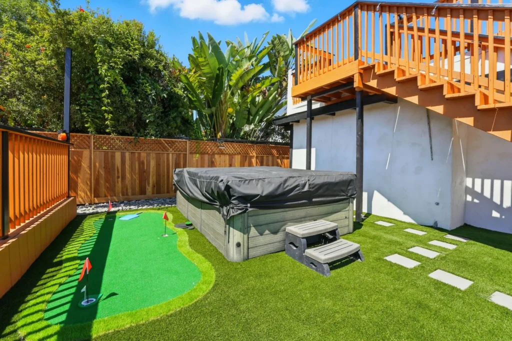 Putting Green And Jacuzzi San Diego Full Home Remodel