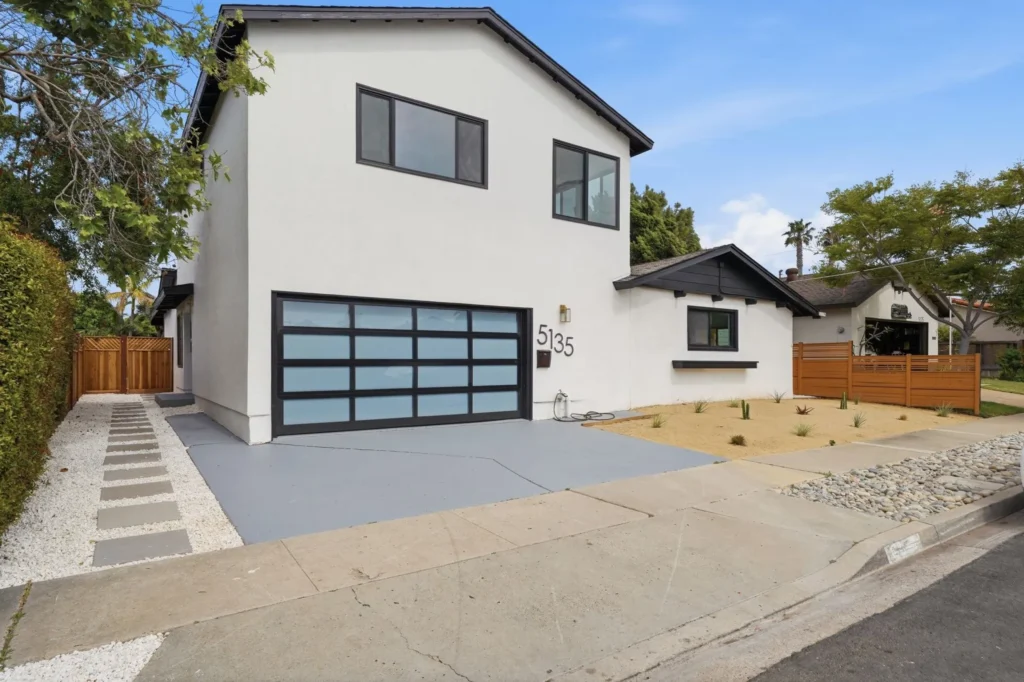 Front Exterior Home Remodel